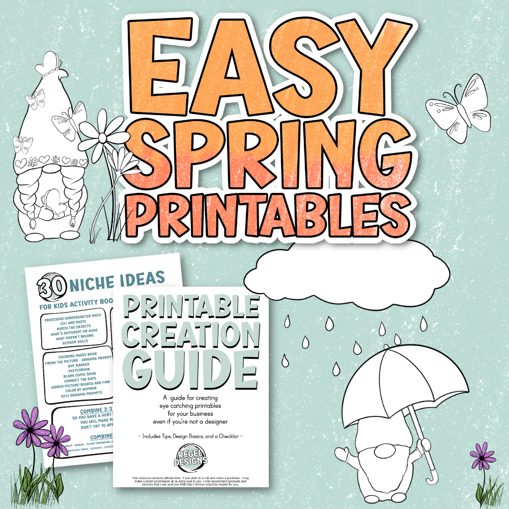 Easy Spring Printables – RegelDesigns