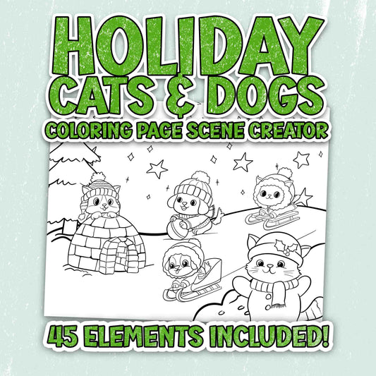 Holiday Cats and Dogs
