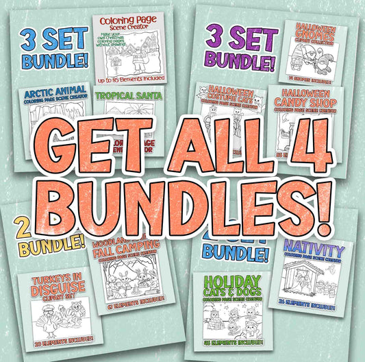 Q4 Bundle #2 - Back to School through Christmas!