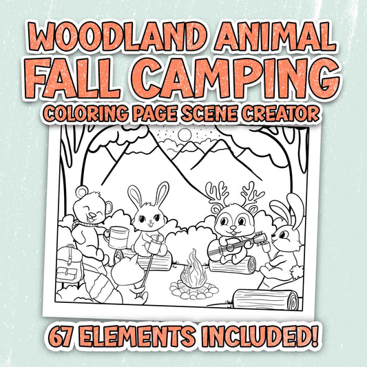 Woodland Animal Camping