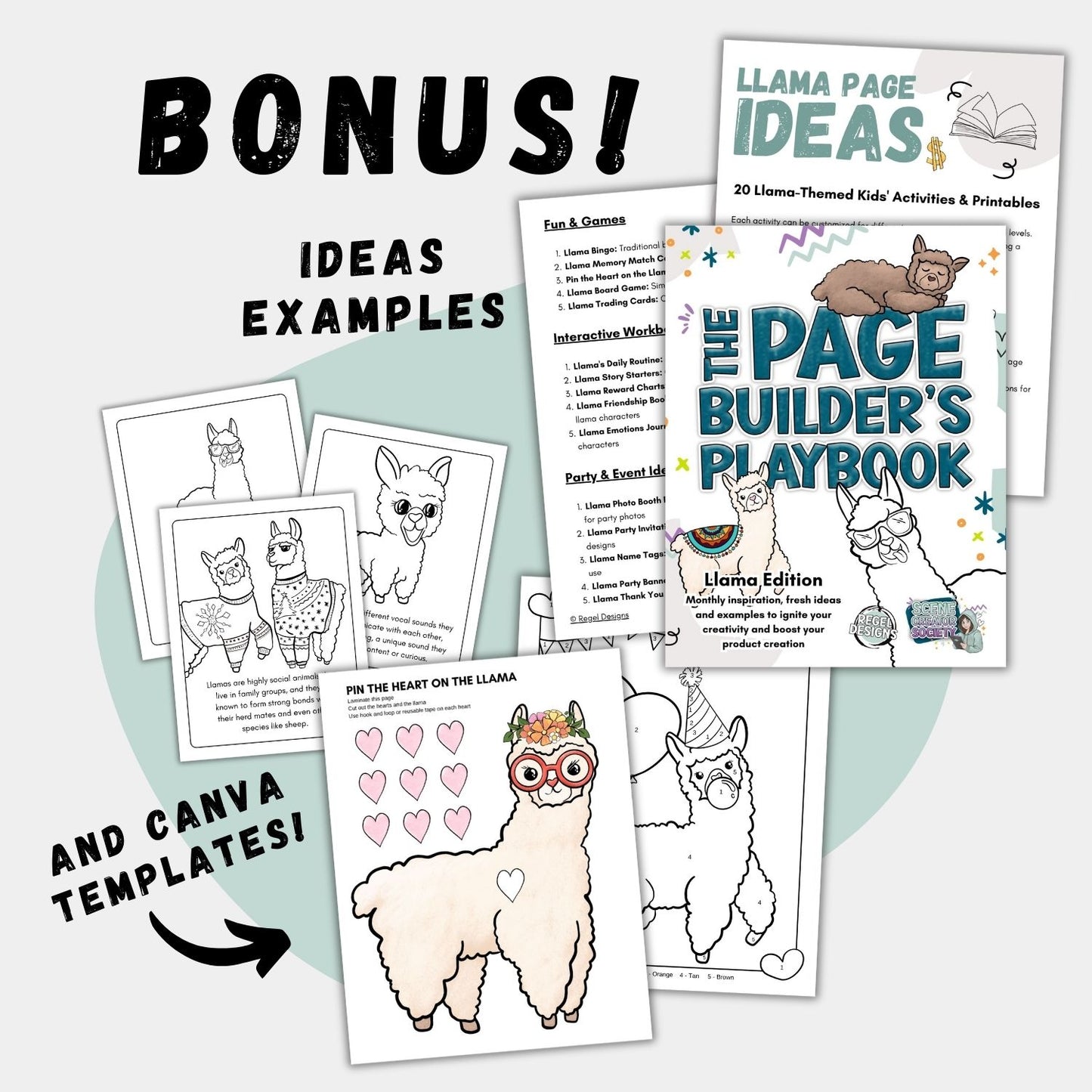 NEW IN SHOP! - Lovable Llamas Bundle