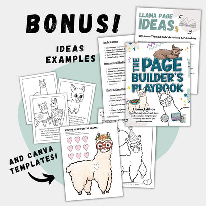 NEW IN SHOP! - Lovable Llamas Bundle