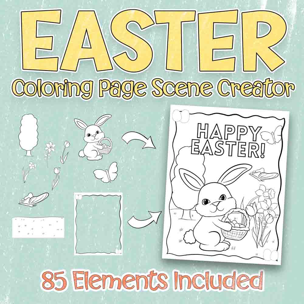 Easter Scene Creator Set