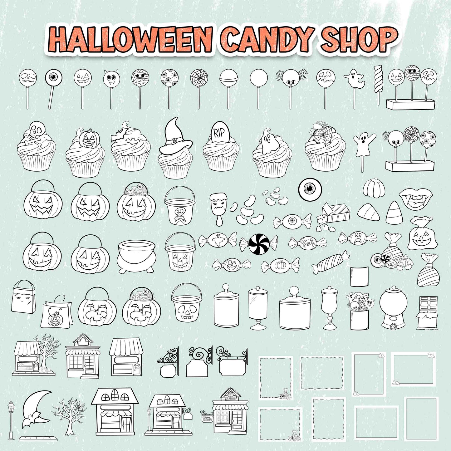 Halloween Candy Shop