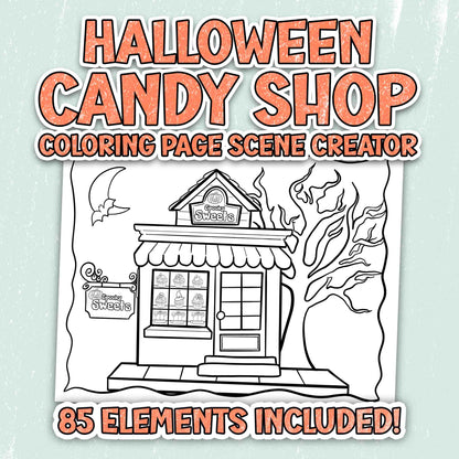 Halloween Candy Shop