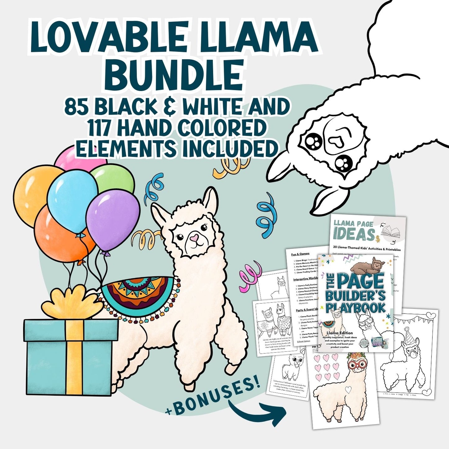 NEW IN SHOP! - Lovable Llamas Bundle