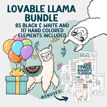 NEW IN SHOP! - Lovable Llamas Bundle