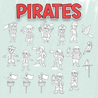 Pirate Scene Creator Set