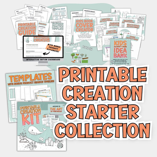 Printable Creation Starter Collection