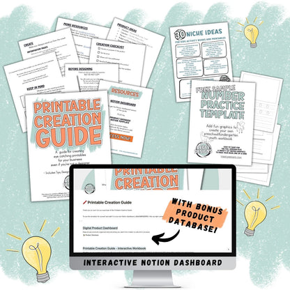 Printable Creation Starter Collection