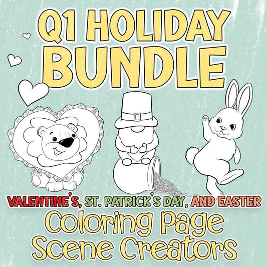 Q1 Holiday Scene Creator Bundle
