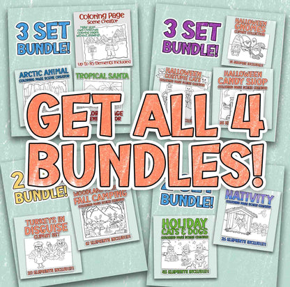 Q4 Bundle - Back to School through Christmas! (2024)