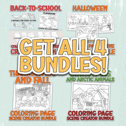 Q4 Bundle - Back to School through Christmas! (2023)