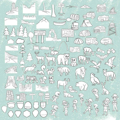 US National Parks Scene Creator Bundle