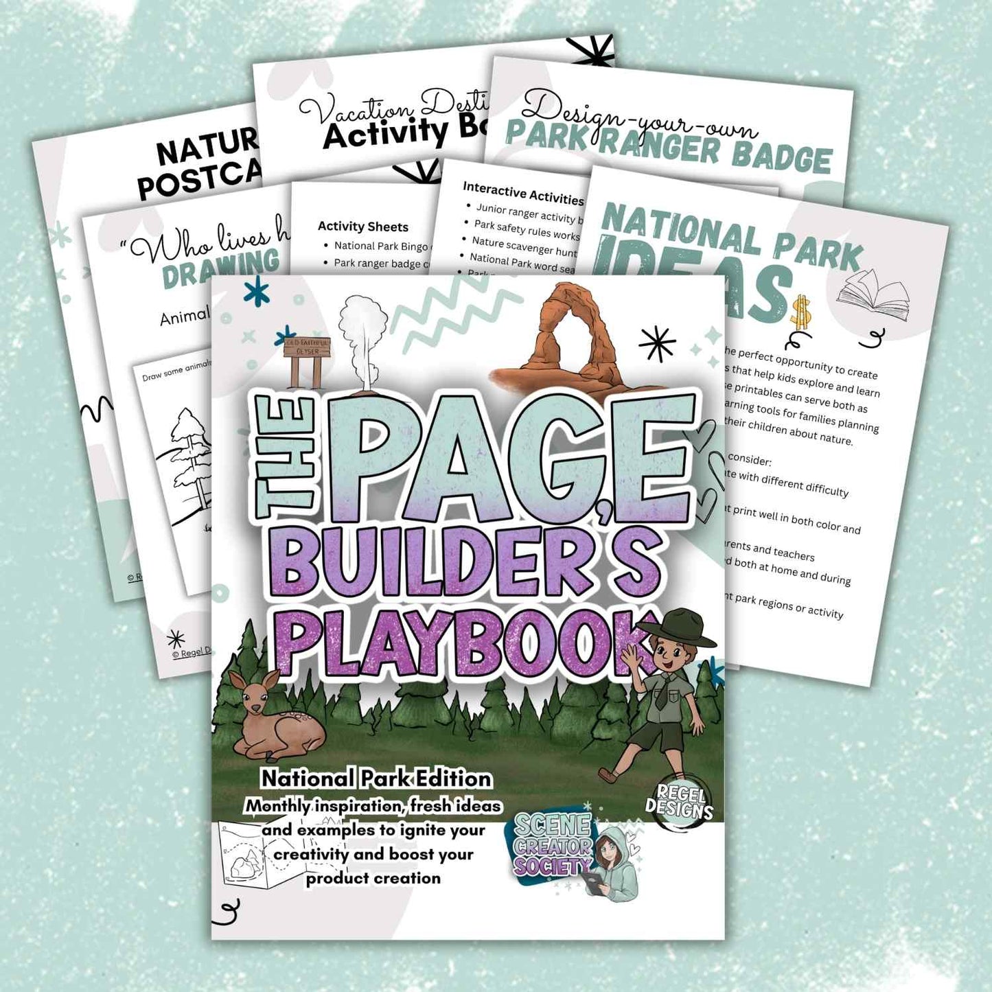 US National Parks Scene Creator Bundle
