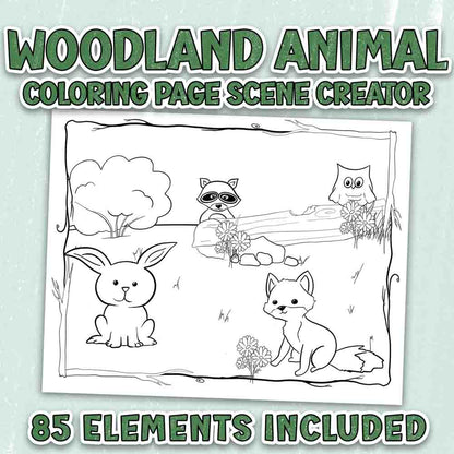 Everyday Animals Scene Creator Bundle