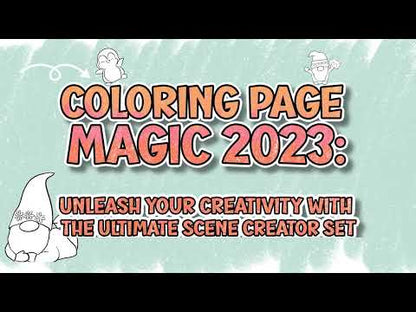 Coloring Page Magic 2023: Unleash Your Creativity with the Ultimate Scene Creator Set